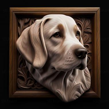 3D model dog (STL)